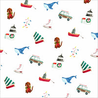 Alphabet Lux Coastal Christmas  Pajamas