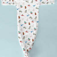 Alphabet Lux Baby Gown (4 Options)