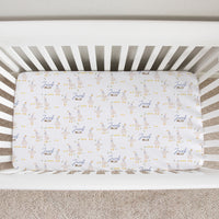 Personalized Crib Sheets – Soft Baby Crib Sheets With Vibrant Nursery Prints