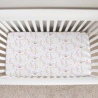 Personalized Crib Sheets – Soft Baby Crib Sheets With Vibrant Nursery Prints