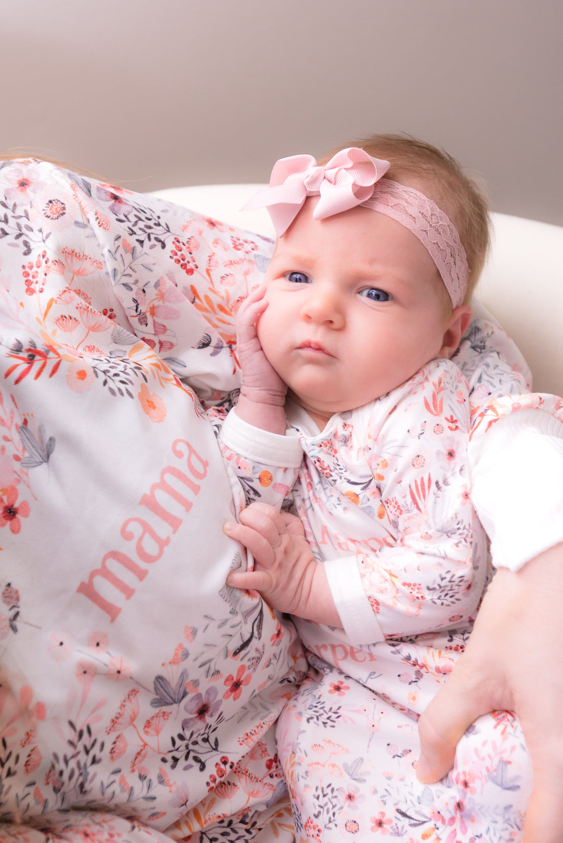 Harper Jane Knotted Baby Gown