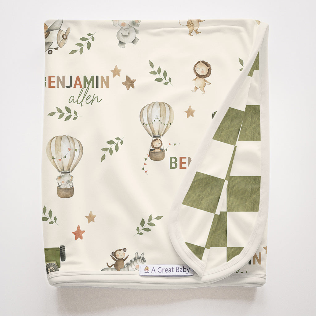 Sergeant Safari Stretchy Swaddle