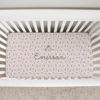 Personalized Crib Sheets – Soft Baby Crib Sheets With Vibrant Nursery Prints