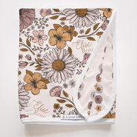 Personalized Baby Gift Set – Cozy Baby Gown, Soft Knit Swaddle & Birth Announcement Disk