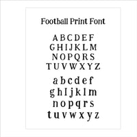 Football Baby Deluxe Blanket (Boy and Girl Options)