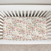 Personalized Crib Sheets – Soft Baby Crib Sheets With Vibrant Nursery Prints