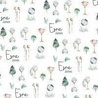 Baby Deluxe Minky Baby Blanket- Personalized Baby Gift with Fur Backing