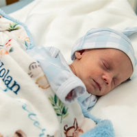 Noah's Ark Baby Deluxe Blanket