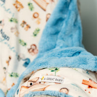 Noah's Ark Baby Deluxe Blanket