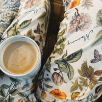 Adult Harvest Floral Personalized Fall Pajamas for Women