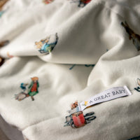 Classic Peter Rabbit Minky Baby Deluxe Blanket