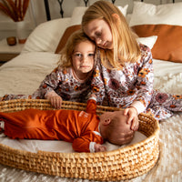 Courtney Floral Pajamas - Short or Long Sleeve (3 months to kids 14)