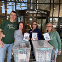 Bailey's Blankies Gray Crewneck Embroidered Sweatshirt