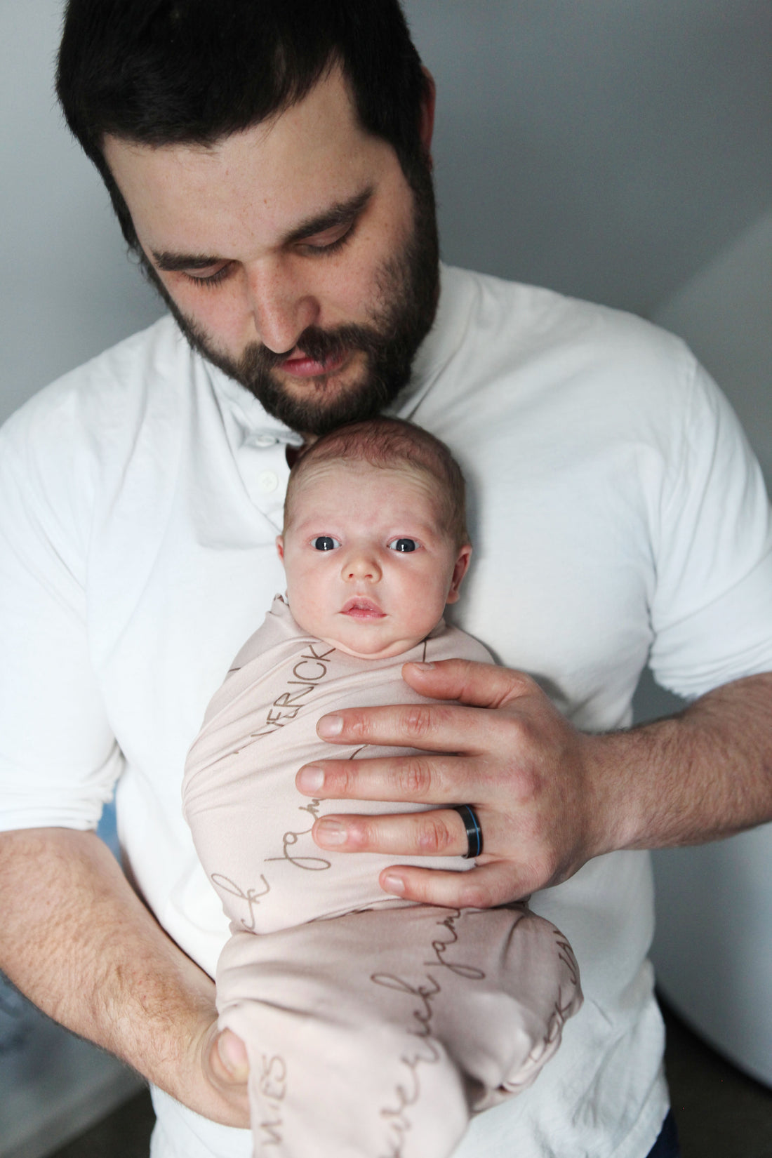 Camden Totally Tan Stretchy Swaddle