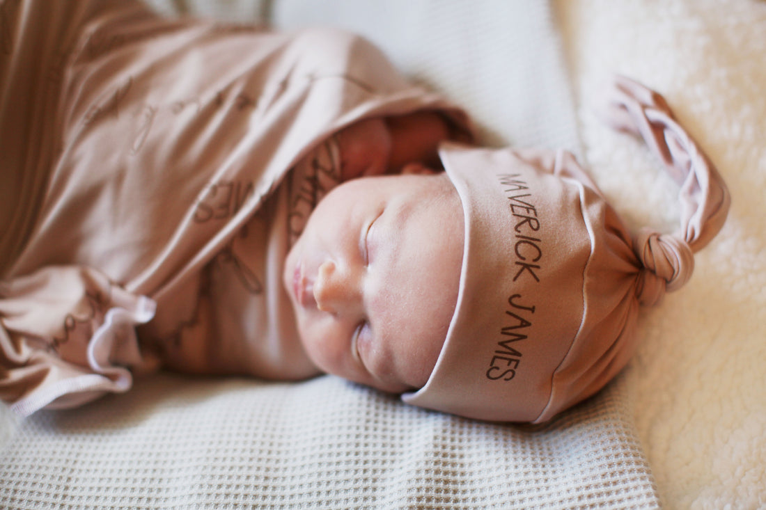 Camden Totally Tan Stretchy Swaddle