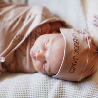 Camden Totally Tan Stretchy Swaddle