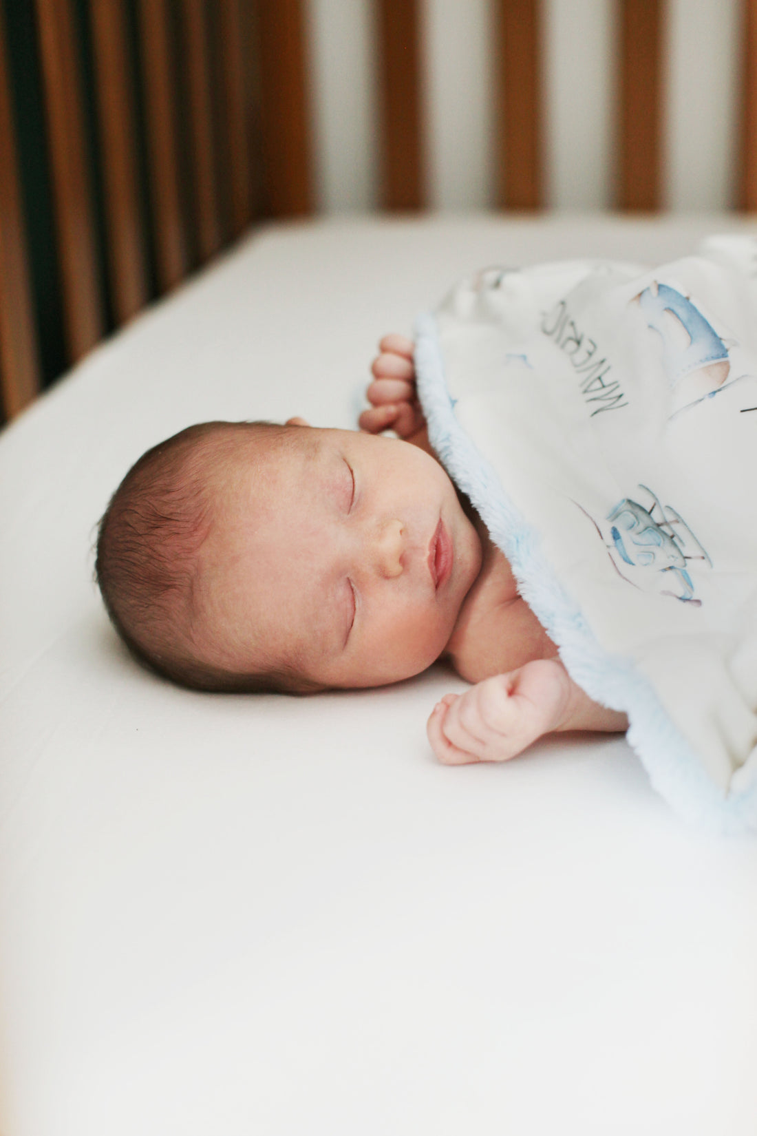 Jeff the Pilot Baby Deluxe Blanket