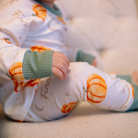 Personalized Boys Pumpkin Pajamas - Autumn PJs
