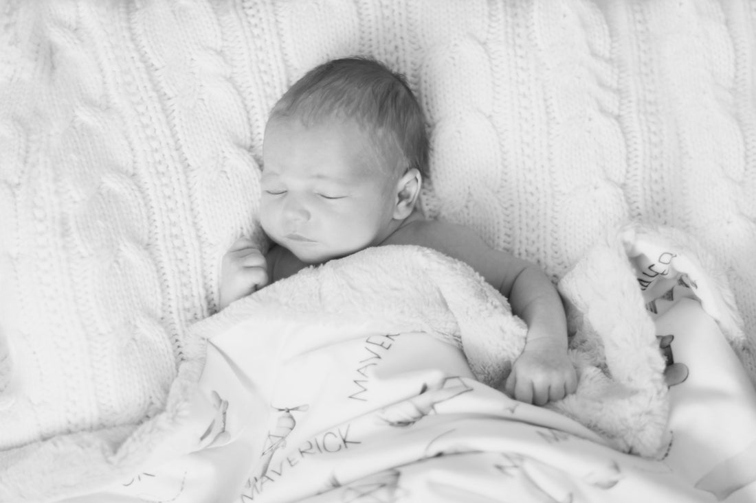 Jeff the Pilot Baby Deluxe Blanket