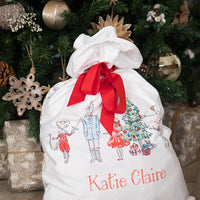 Personalized Christmas Pillowcase - Clara Nutcracker Ballet Gift Sack | Soft Minky Fabric