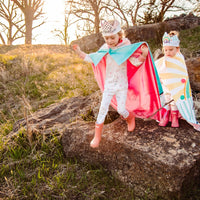 Whimsy Rainbow Blanket Cape