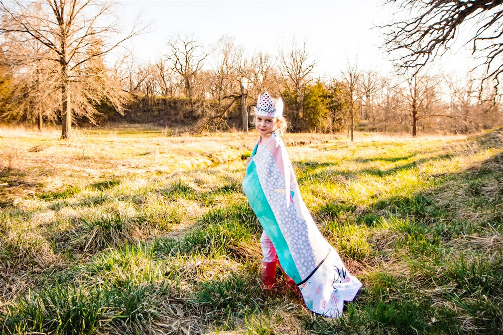 Whimsy Unicorn Blanket Cape