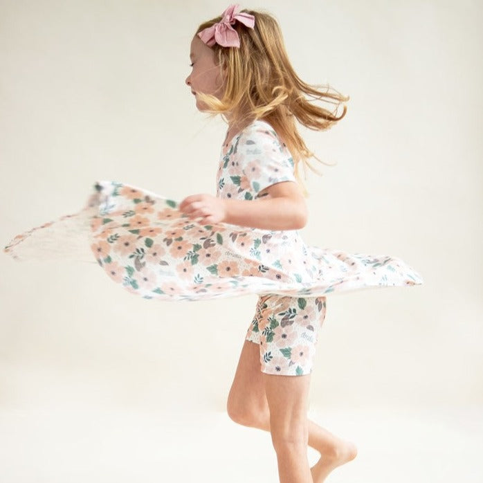 biker shorts to match dress personalized matching little girl outfit