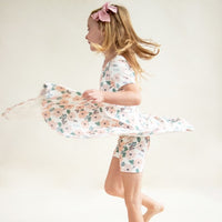 biker shorts to match dress personalized matching little girl outfit