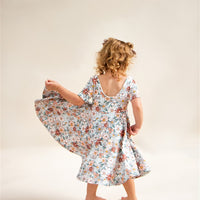 Boho Floral Biker Shorts (for Twirl Dress)