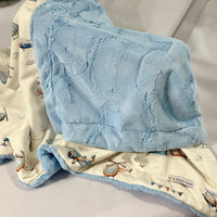 Jeff the Pilot Baby Deluxe Blanket