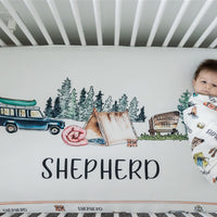 Personalized Crib Sheets – Soft Baby Crib Sheets With Vibrant Nursery Prints
