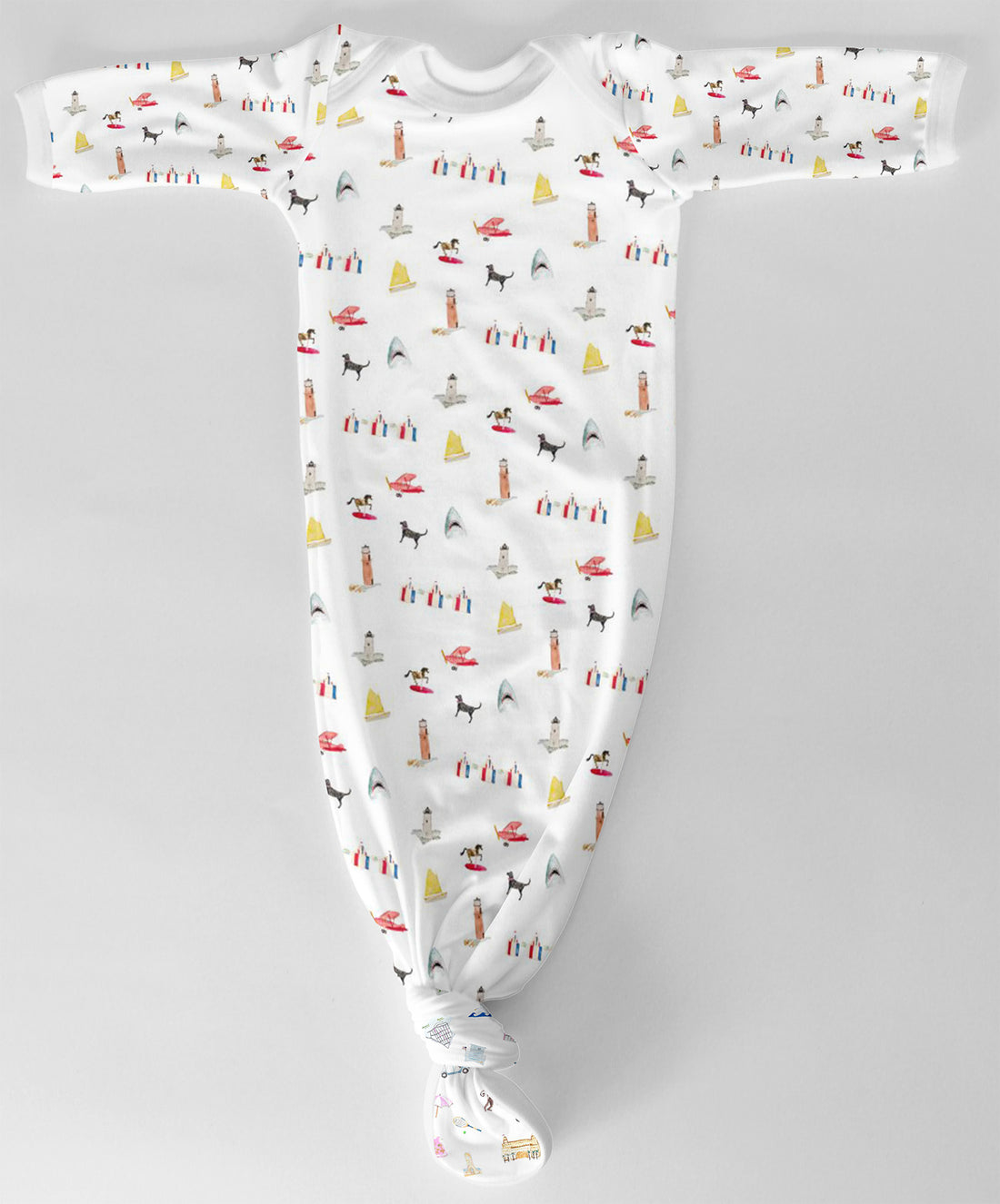 Alphabet Lux Baby Gown (4 Options)