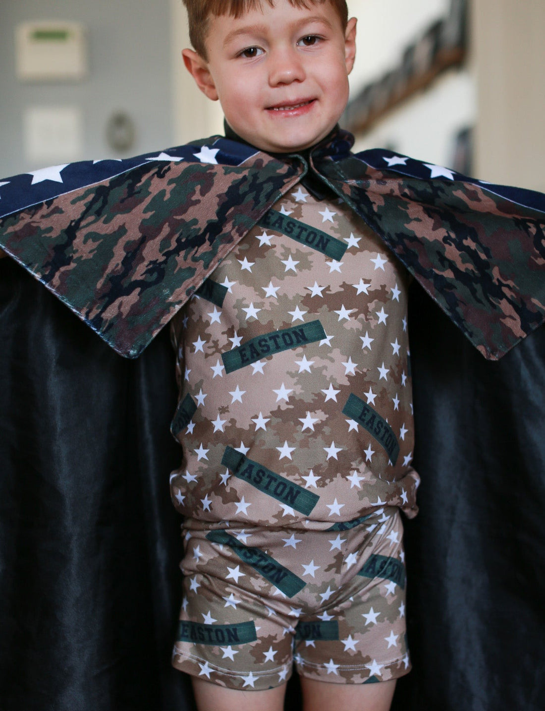 Military Pajamas - Short or Long Sleeve (3 months to kids 14)
