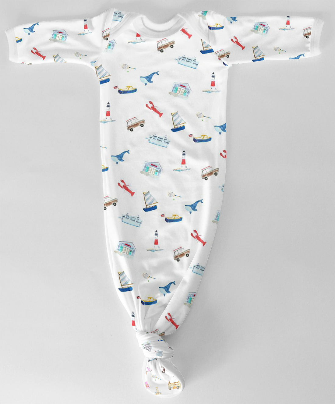 Alphabet Lux Baby Gown (4 Options)