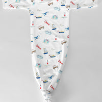 Alphabet Lux Baby Gown (4 Options)