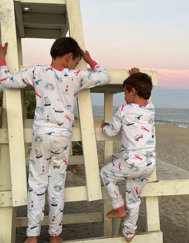 Alphabet Lux Nantucket Pajamas
