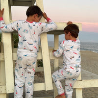 Alphabet Lux Nantucket Pajamas