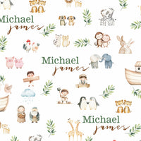 Baby Deluxe Minky Baby Blanket- Personalized Baby Gift with Fur Backing