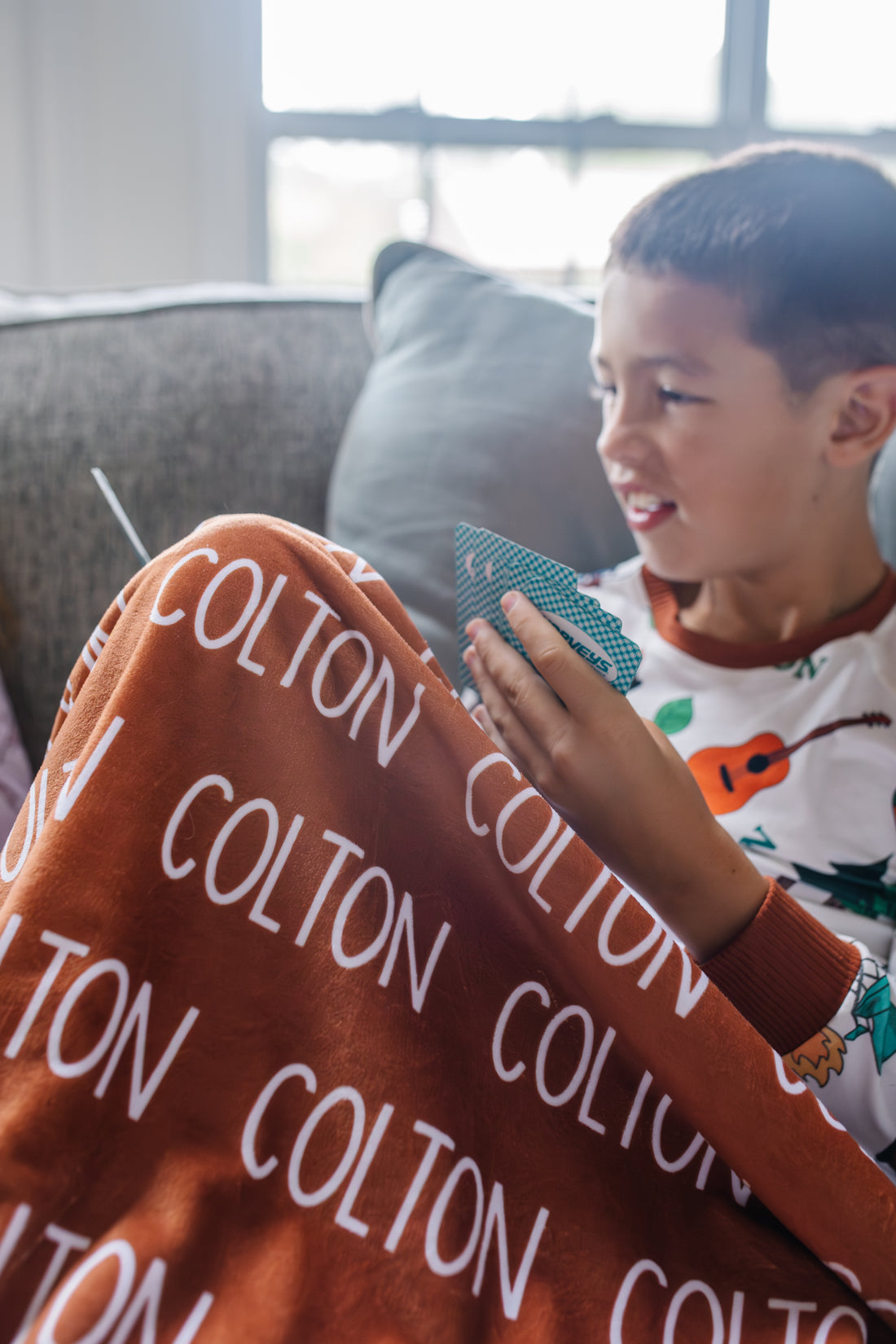 Minky Toddler Blanket – Personalized Double Sided Blanket With Cozy Plush Fabric