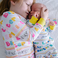 Sibling Set Pajamas – Personalized Kids Matching Pajamas With Soft Stretchy Fabric