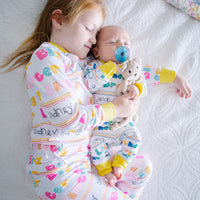 Sibling Set Pajamas – Personalized Kids Matching Pajamas With Soft Stretchy Fabric