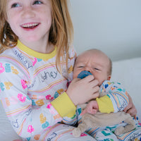 Sibling Set Pajamas – Personalized Kids Matching Pajamas With Soft Stretchy Fabric