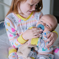 Sibling Set Pajamas – Personalized Kids Matching Pajamas With Soft Stretchy Fabric