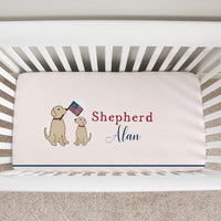 Personalized Crib Sheets – Soft Baby Crib Sheets With Vibrant Nursery Prints