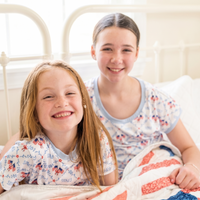 Patriotic Kids Pajamas For Boys and Girls 4th Of July Flag Personalized PJ's