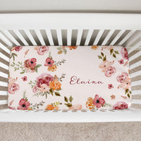 Personalized Crib Sheets – Soft Baby Crib Sheets With Vibrant Nursery Prints