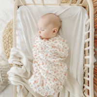 Stretchy Swaddle Blanket - Soft Baby Wrap With Custom Prints | Easy Swaddling Blanket