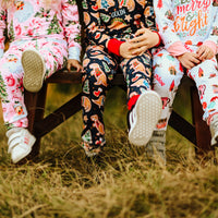 Christmas Pajamas Girls - Colorful Holiday Jammies | Soft Polyester Sleepwear