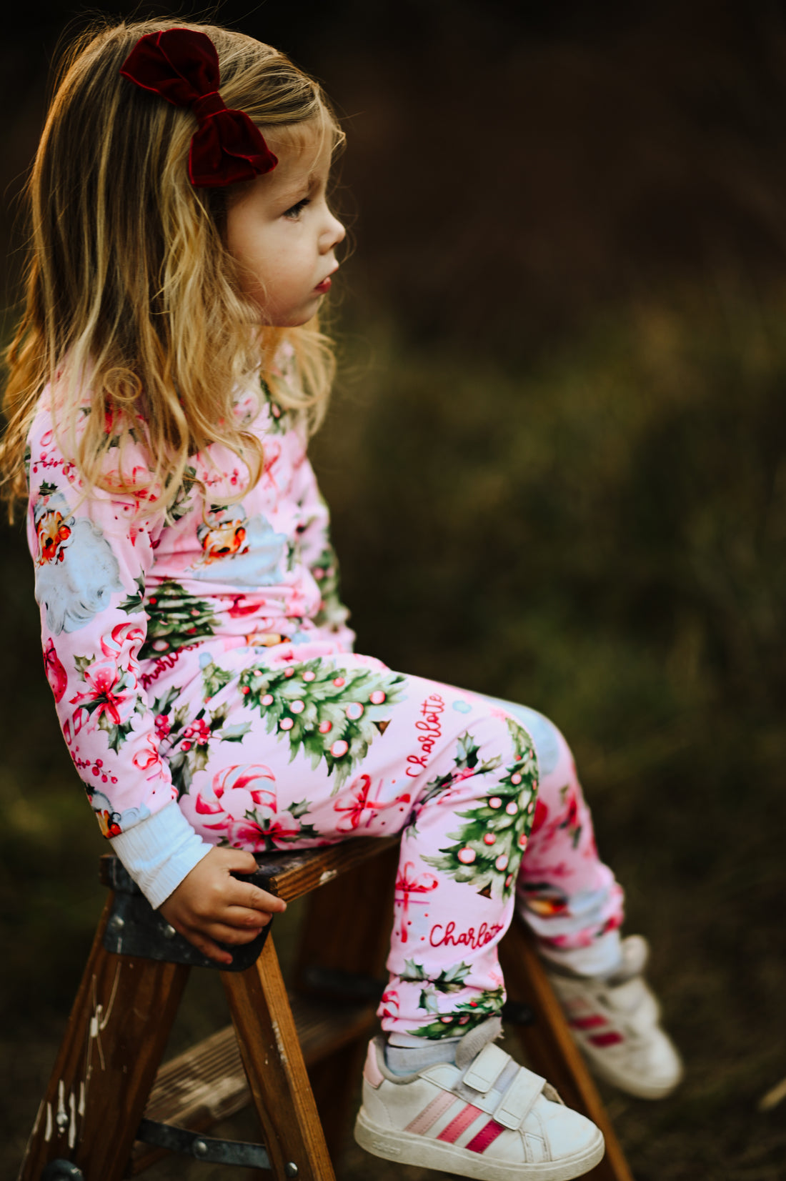 Pink Santa Pajamas | Cozy Christmas Pajamas for Kids