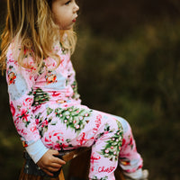 Pink Santa Pajamas | Cozy Christmas Pajamas for Kids